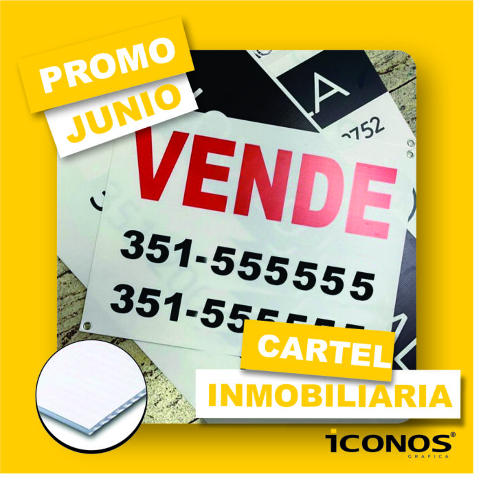 12 CARTELES INMOBILIARIOS