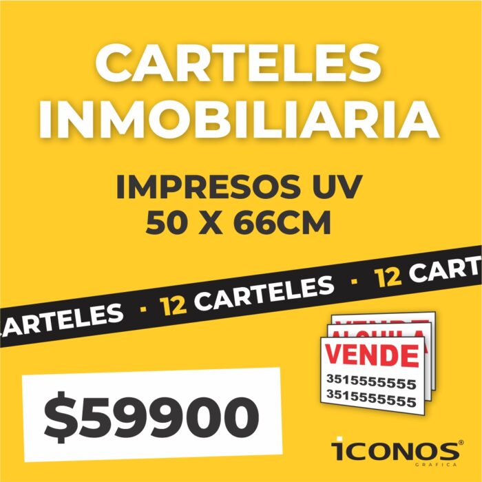 12 CARTELES INMOBILIARIOS - Imagen 2